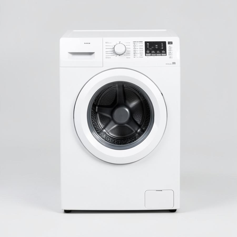 Voorkant van de Bosch Serie 6 wasmachine